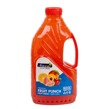 Seasons Premium Fruit Punch Juice (6X2L)