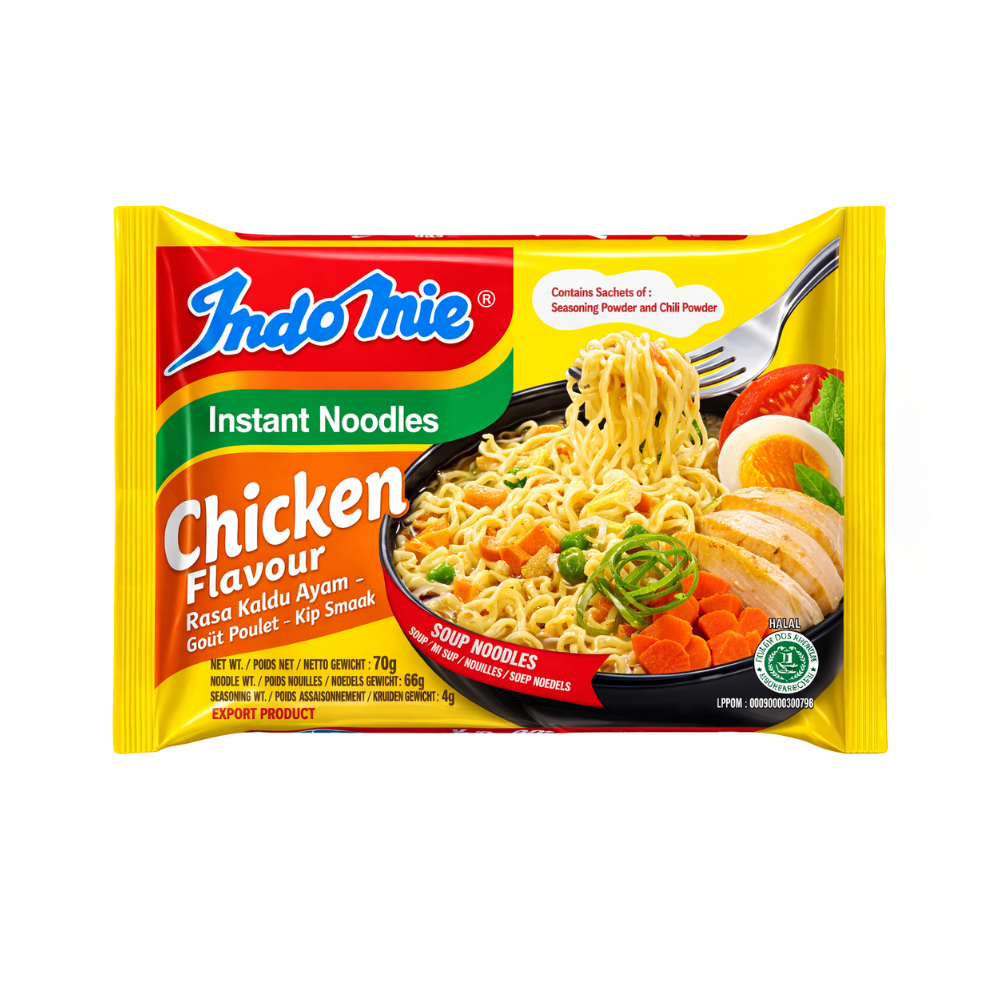 INDOMIE Instant Noodles Chicken 70 G (20x70g)