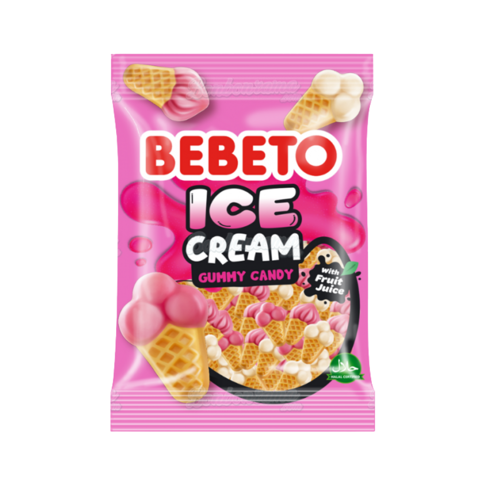 Bebeto Ice Cream Jellies (12x80g) -Inner