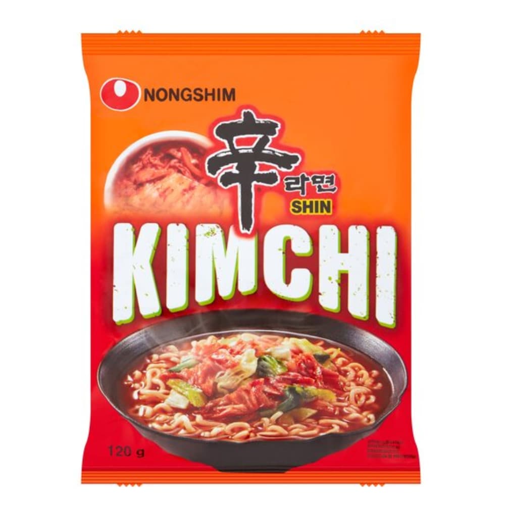 Nongshim Packet Noodle Soup Kimchi (20X120G)