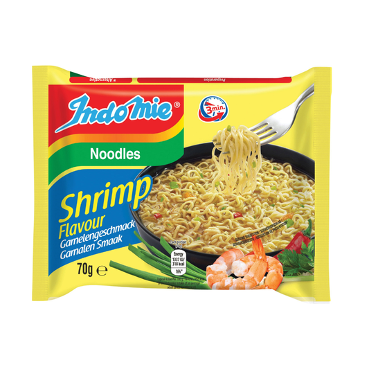 INDOMIE  Instant Noodles Shrimp 70 G (20x70g)