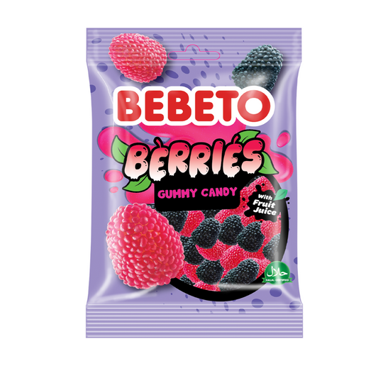 Bebeto Berries Jellies (12x80g) -Inner