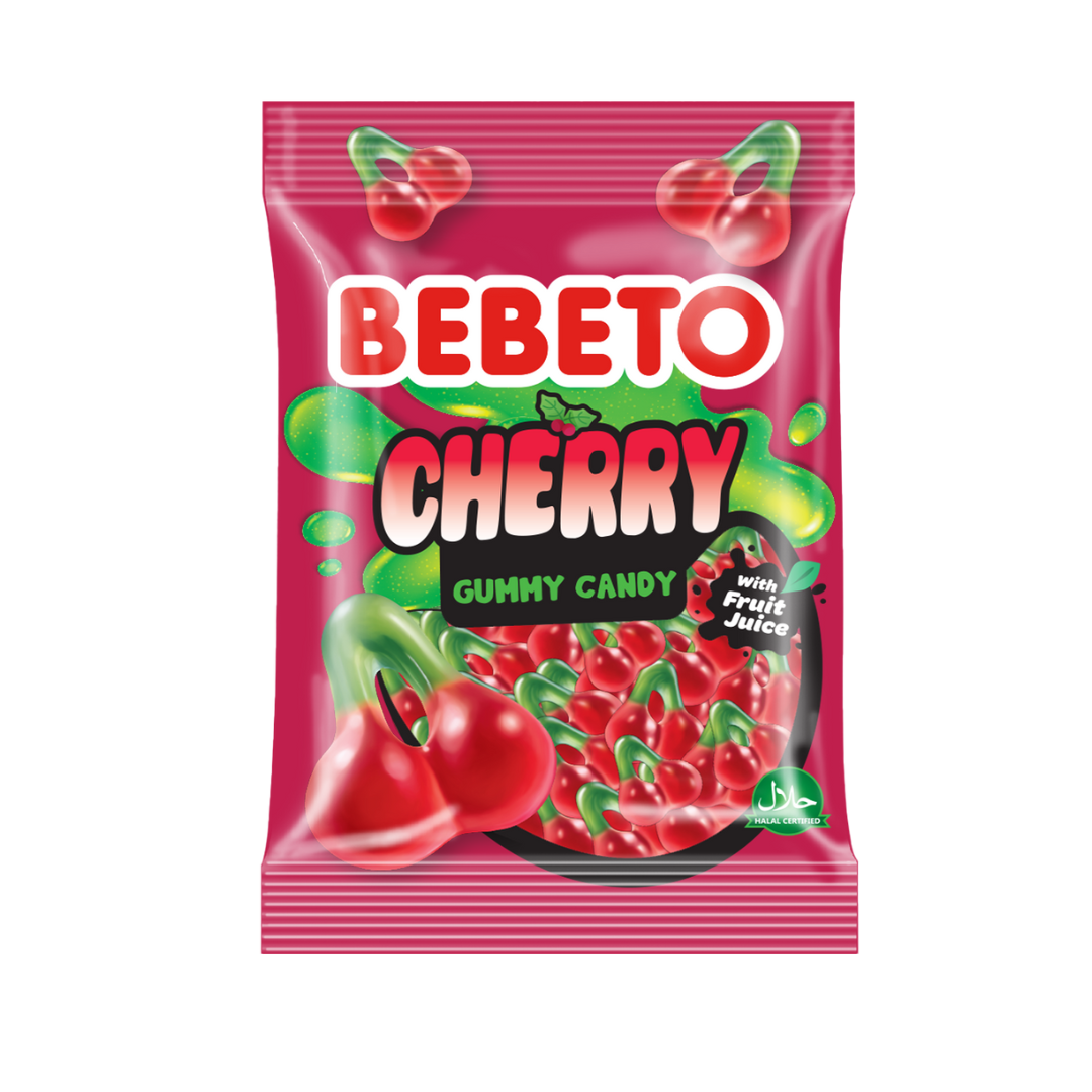 Bebeto Cherry Jellies (12x80g) -Inner