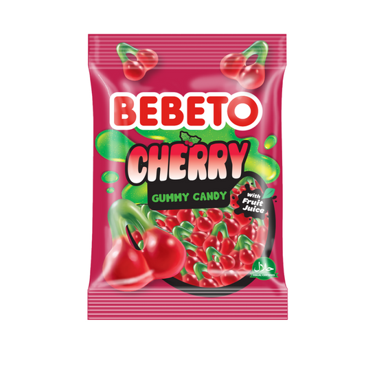 Bebeto Cherry Jellies (12x80g) -Inner