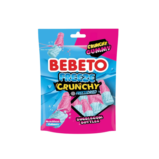 Bebeto Freeze Dry Candy Bubblegum Bottles 12x35g -N