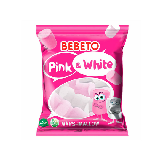 Bebeto Marshmallows Pink & White (12x60g) -Inner
