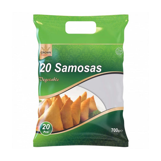 Crown Samosa Vegetable 20pcs (15x700g)