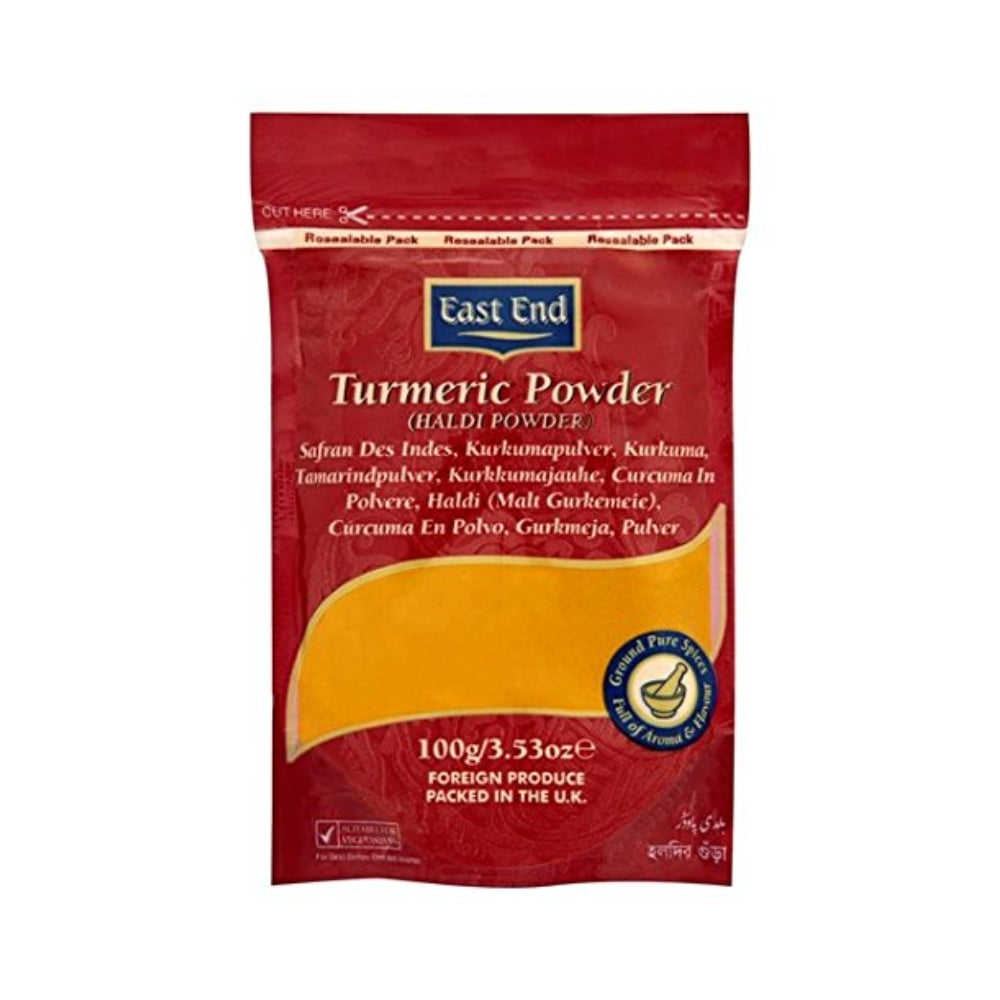 East End Ground Turmeric (Zip)  (20x100G)