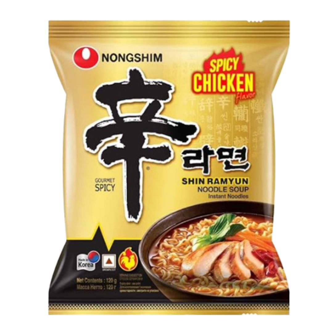 Nongshim Packet Noodle Shin Ramyun Chicken (20X120G)