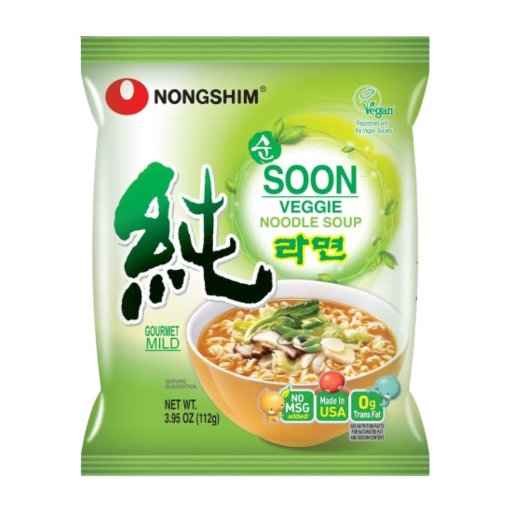 Nongshim Packet Noodle Soon Veggie (20X120G)